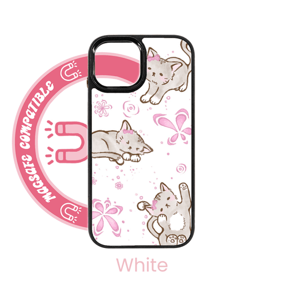 abbyrose Kitty Kat MagSafe iPhone Case for iPhone 15