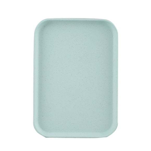 Plateau cuisine servage plateau blé paille rectangulaire de style nordique de style nordique gâteau à la collation à la collation pour le restaurant du bureau à domicile