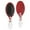 Red Christmas Snowflake, variant on Red Christmas Snowflake Pattern Hair Brush,Girls Detangling Hair Brush,Glide Through Tangles with Ease for Wet & Dry Hair,8.8"X2.8"
