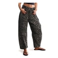 thumbnail image 3 of Vaqueros holgados de leopardo para mujer, ropa de calle a la moda, pantalones vaqueros informales Y2k Vintage para mujer, pantalones de pierna ancha, novedad de Otoño Invierno 2024 ﻿, 3 of 5