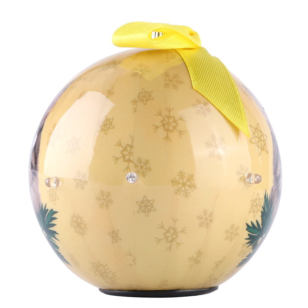 Dog Collection Twinkling Lights Christmas Ball Indoor Decorative Ornament