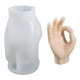 thumbnail image 5 of Escultura de molde de estatua de estatua de mano 3D, velas de arcilla, jabón, moldes de fundición de resina para techo, manualidades DIY, decoración a 125x80x64mm Baoblaze Moldes para hacer velas, 5 of 8