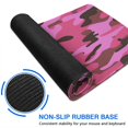 thumbnail image 6 of Pink Camouflage &nbsp;desk Mouse Padwaterproofnon Slip&nbsp;for Office Home Work GamingmousepadRubber Base Mousepad with Stitched Edges 31.5x11.8inches, 6 of 7