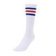 thumbnail image 3 of Golf Stripe Thigh Calcetines  Calcetines S S blanco + rayasB shamjiam Calcetines altos de la rodilla, 3 of 9