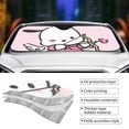 thumbnail image 5 of Windshield Sun Shade Foldable Car Front Window Sunshade For Car Suv Trucks Vans - Best Heat Shield Blocker Visor Cover Blocks Uv Rays And Keeps Your Vehicle Cool-Medium, 5 of 5
