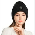 thumbnail image 4 of QQAMB Women Men Heated Beanie Hat,Electric Rechargeable Warm Winter Heated Fleece Cap, 4 of 6