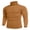 Caramel, variant on COOFANDY Men's Casual Slim Fit Turtleneck T Shirts Lightweight Basic Cotton Pullovers