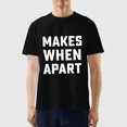 thumbnail image 5 of Tees Couple Matching Theme Shirts Nothing Makes Sense Tee Shirt Boyfriend Girlfriend Husband Wife T-Shirts, 5 of 7
