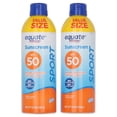 thumbnail image 2 of Equate Sport Broad Spectrum Sunscreen Spray, SPF 50, 9.1 oz, 2 Pack, 2 of 5