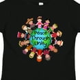 thumbnail image 4 of Inktastic Peace Through Unity Boys or Girls Toddler T-Shirt, 4 of 5