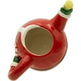 thumbnail image 6 of Radiant Treasures Ceramic Santa Shaped 16oz Teapot, 6 of 7