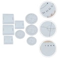 thumbnail image 5 of 8 Pcs Disques de Tricotage Carrés Ronds Planche à Perles Outil DIY, 5 of 5