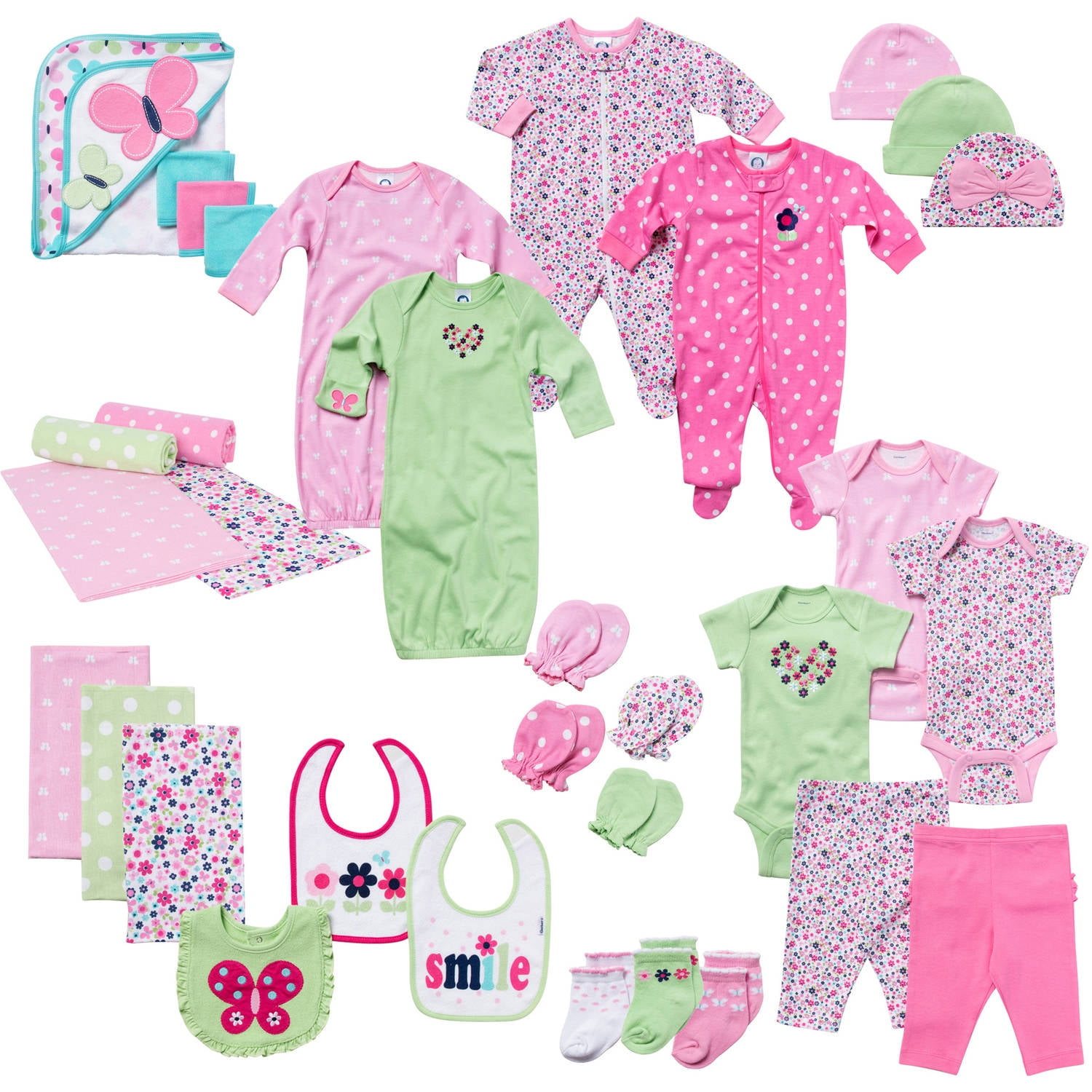 newborn girl layette set