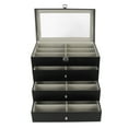 thumbnail image 4 of Eyeglasses Storage Box,Sunglasses Case Four Layers Sunglass Storage Case Sunglasses Case Maximized Efficiency, 4 of 14