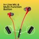 thumbnail image 5 of Auriculares HyperX Cloud II de 14 mm con micrófono rojo para PC y dispositivos móviles, 5 of 9
