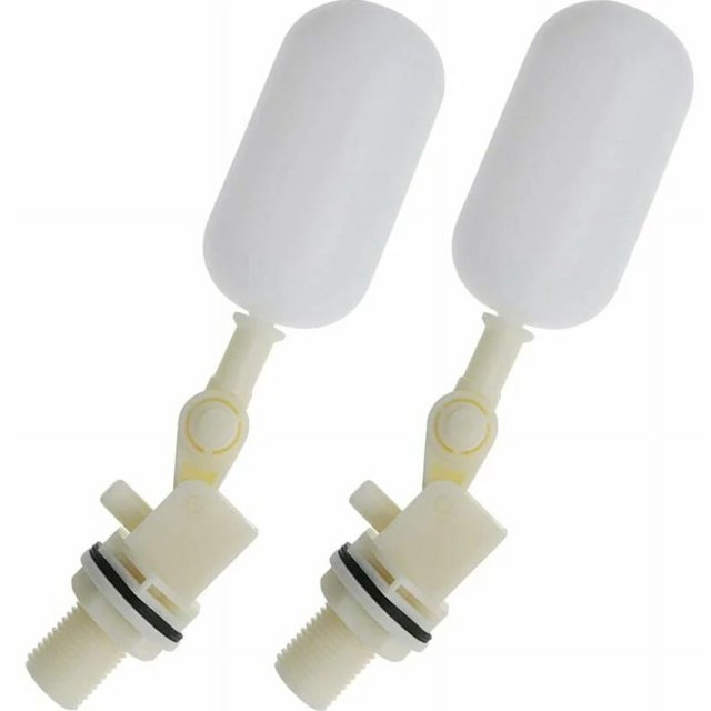 Válvula de bola de válvula de flotador de agua automática de 2 uds 3/4 pulgadas para acuario 25mm