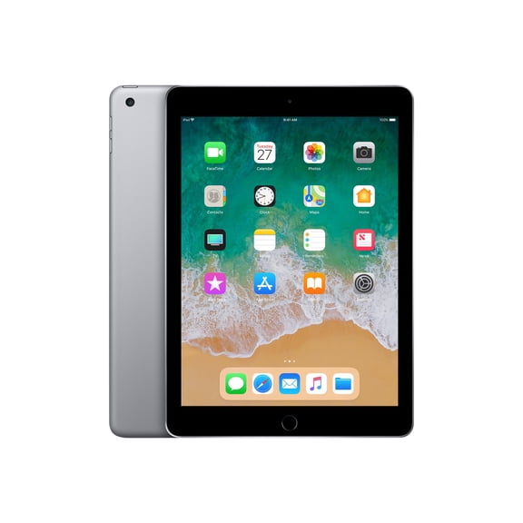 Apple iPad A1893 6th Gen Tablet 9.7 Inch 128GB Wi-Fi iOS Gray