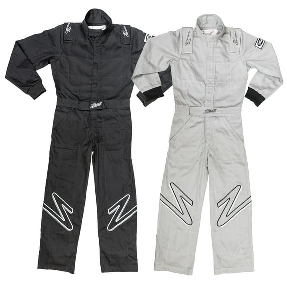 Zamp R010015YXL SFI 3.2A/1 Youth Race Suit, Gray, XL