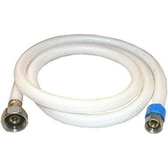 Lasco Fittings Braided Poly Vinyl Flex Water Supply Line - 3/8-Inch x 1/2-Inch x 30-Inch