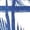 HEATHER ROYAL BLUE, variant on Instant Message - Palm Tree Silhouette, Panels White - Women's Short Sleeve Graphic T-Shirt