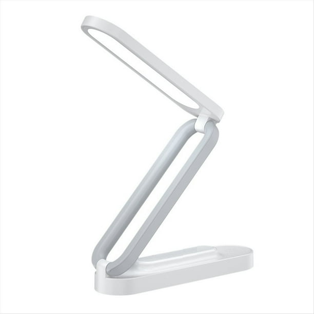 Lámpara de Escritorio LED Recargable, Portátil, Plegable con 3 Ajustes de Brillo Lámpara de Escritorio Pequeña, Ideal para la Oficina y el Hogar