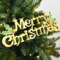 thumbnail image 3 of Home Decor Merry Christmas Letter Sign Window Hanging Christmas Text Decoration Pendant, 3 of 3