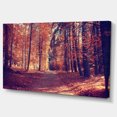 thumbnail image 2 of Bois Épais dans Forêt d'Automne Colorée - Art Moderne sur Toile, 2 of 4