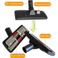 thumbnail image 1 of Un cabezal de cepillo de piso universal de 32 mm, accesorios para cabezal de aspiradora con adaptador de manguera de aspiradora, accesorios para boquilla de cepillo de alfombra para aspirado, 1 of 5