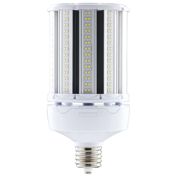 1PC Satco Hi-Pro Corn Cob Mogul Extended Base LED High-Intensity Light Bulb w/Safety Chain