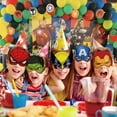 thumbnail image 4 of 24PCS Avengers Heroes Paper Party Glasses Birthday Party Decoration Supplies PhotoStudio Props Birthday Game Prop Gift., 4 of 4