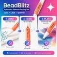 thumbnail image 6 of BeadBlitz Automatic Diamond Painting Bead Dispenser, Diamond Painting Bead Dispenser Pen for 2.8mm Drills, Quick-Load Essential for Family Bonding & Creative Weekends (Orange), 6 of 7
