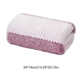 thumbnail image 2 of Toalla de terciopelo para baño y cocina, suave al tacto, absorbente, duradera, de calidad hotelera, para uso doméstico o de invitados, multiusos, con una lujosa textura de terciopelo. Blahzhy, 2 of 7