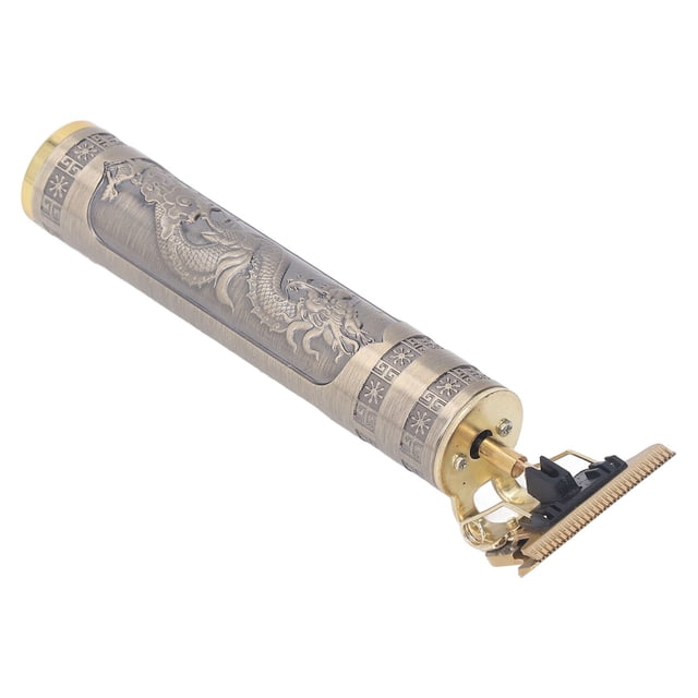 Cortadora De Cabello Con Cuchilla En T, Peines Guía De Repuesto Fácil De Limpiar Carga USB Cortadora De Cabello De aleación De Aluminio Cortadora De Cabello Para El Cuidado De