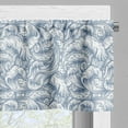 thumbnail image 3 of Ambesonne Waves Valance Pack of 2, Japanese Sea Storm Motifs, 54"X18", Blue Grey and White, 3 of 5