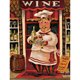 thumbnail image 1 of Vino Chef comida pan DIY diamante pintura Kits completo redondo taladro pared decoración Tmvgtek Oficina Multiescena Multifunción, 1 of 8