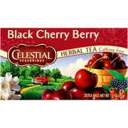 Celestial Seasonings Black Cherry Berry Herbal Tea - Caffeine Free 20 Bag(S)