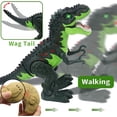 thumbnail image 3 of Lvelia Remote Control Dinosaur Toys for Kids, Electronic RC Dinosaur T-Rex Robot with LED Light & Flame Spaying & Roar,Realistic Walking Toys Birthday Gifts for Boys Girls 3 Years+, 3 of 12