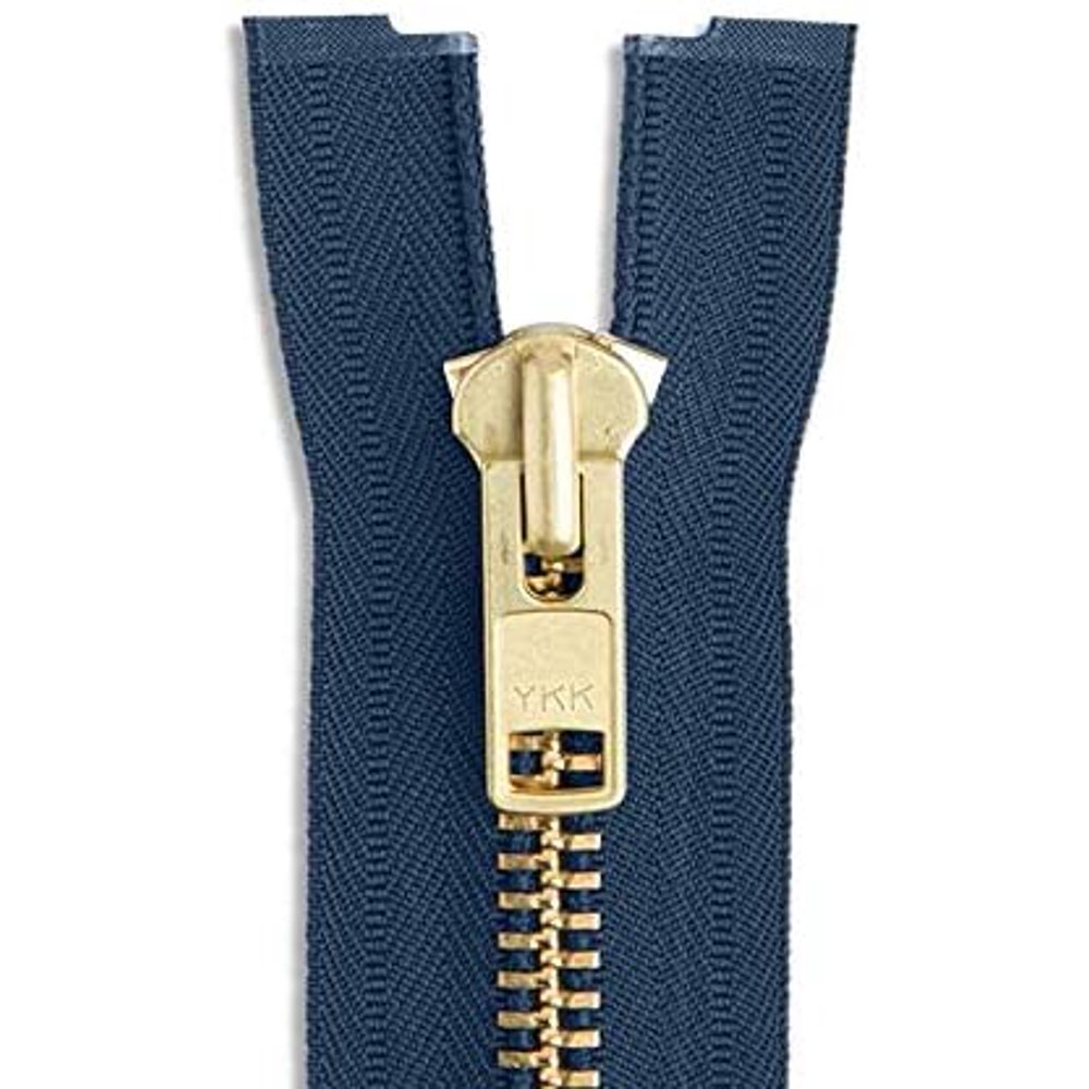 Zipperstop Wholesale YKK Extra Heavy Duty Jacket Zipper YKK 10 Brass