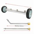 thumbnail image 5 of 4000 PSI Heavy-Duty High Pressure Surface Cleaner with Dual Functionality for Car Chassis & Ground Cleaning, 4-Hole Nozzle Design, 2 Extension Poles, Stainless Steel & Copper Construction,, 5 of 5