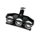thumbnail image 4 of Hi Hat Pandereta Campana Pieza Mano Timbre Banda Entretenimiento Tambor Metal Partes Negro, 4 of 9