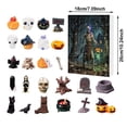 thumbnail image 3 of Spooky Halloween Decorations, Halloween Advent Calendar 2025, Halloween Countdown Calendar, 24Pc Mini Resin Figurines Blind Box, 10X7 in 3D Paper Advent Calendar Box with 24, 3 of 9