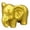 Gold, variant on Virelaxpo Resin Elephant Figurine Decorative Statue Home Shelf Tabletop Ornament Living Room Office Decor