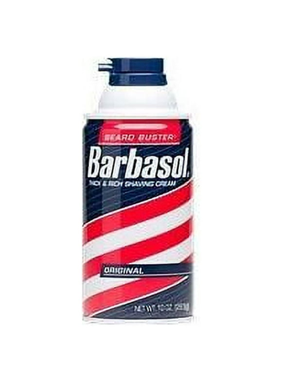 5 Pack - Barbasol, Thick & Rich Shaving Cream, Original - 10oz Each