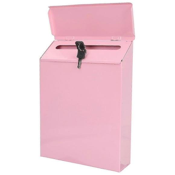 Household Letter Box Wall-mounted Mail Box Multi-function Drop Box Letter Accessory