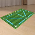 thumbnail image 2 of Football Training Mat, Carpet, NonSlip, Foldable, Training Blanket, Dribble Training Mat, Multifunctional, for Beginners in the Home 80 cm x 120 cm, 2 of 5