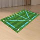 thumbnail image 2 of Football Training Mat, Carpet, NonSlip, Foldable, Training Blanket, Dribble Training Mat, Multifunctional, for Beginners in the Home 80 cm x 120 cm, 2 of 5