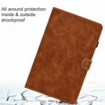 thumbnail image 5 of Dteck Case For Samsung Galaxy Tab A7 Lite 8.7-inch SM-T220 T225 (2021 Released),Magnetic Leather Card Holder Wallet Folio Flip Kickstand Cover ,Brown, 5 of 6