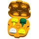thumbnail image 1 of Bandejas de molde de cubitos de hielo de calabaza de Halloween con embudo para cóctel, cerveza, jugo de fruta, bourbon Brillar Electrónica, 1 of 5