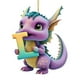 thumbnail image 2 of Christmas Acrylic 26 Letter Dinosaur Pendant Letter Dinosaur Party Decoration Pendant, 2 of 4