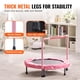 thumbnail image 5 of Trampolín VEVOR 36 para niños, interior/exterior, con asa, color rojo, 5 of 9